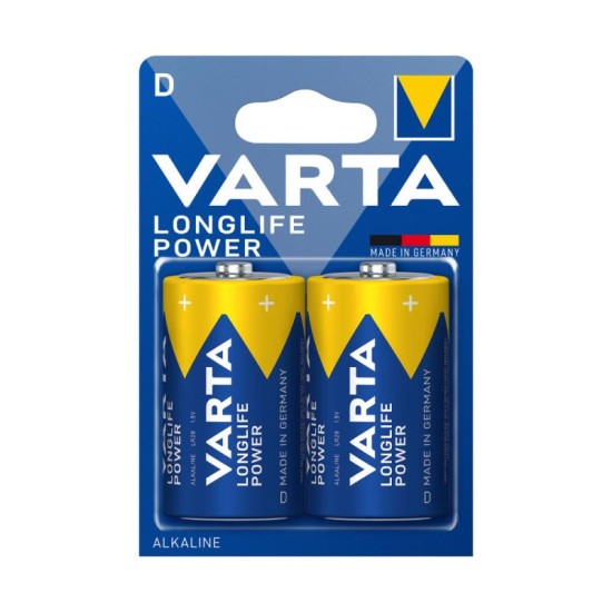 Μπαταρία Alkaline Varta Longlife Power D LR20 (2 τεμ.) Μπαταρία Alkaline Varta Longlife Power D LR20 (2 τεμ.)