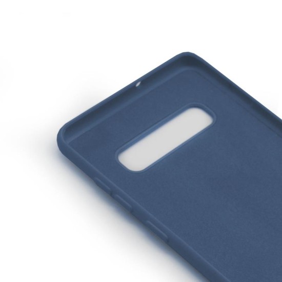 Θήκη Liquid Silicon inos Samsung G973F Galaxy S10 L-Cover Μπλε Ραφ Θήκη Liquid Silicon inos Samsung G973F Galaxy S10 L-Cover Μπλε Ραφ