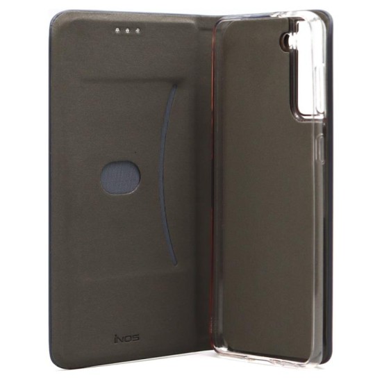 Θήκη Flip Book inos Samsung G996B Galaxy S21 Plus 5G Curved S-Folio Γκρι Θήκη Flip Book inos Samsung G996B Galaxy S21 Plus 5G Curved S-Folio Γκρι