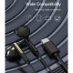 Hands Free Stereo A1 Devia EM105 USB C Kintone Μαύρο Hands Free Stereo A1 Devia EM105 USB C Kintone Μαύρο