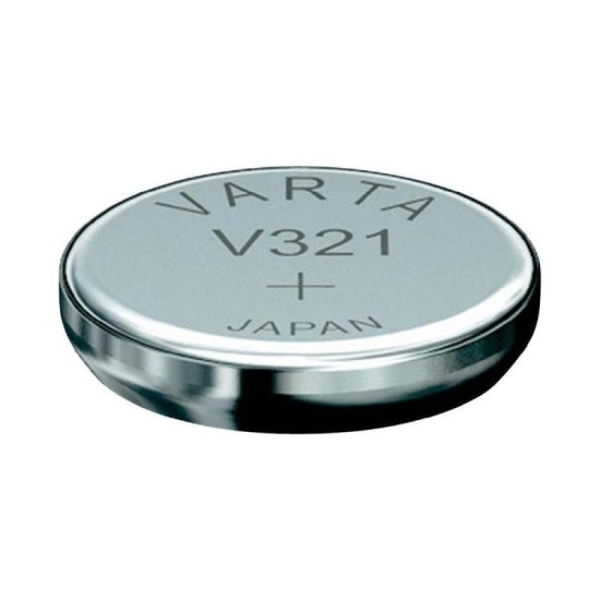 Μπαταρία Ρολογιού Varta V321 (1 τεμ.) Μπαταρία Ρολογιού Varta V321 (1 τεμ.)