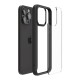 Θήκη TPU & PC Spigen Ultra Hybrid Apple iPhone 15 Pro Max Διάφανο-Μαύρο Θήκη TPU & PC Spigen Ultra Hybrid Apple iPhone 15 Pro Max Διάφανο-Μαύρο