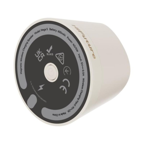 Φορητό Ηχείο Bluetooth HiFuture Mega S BT 5.4 MagSafe 5W Μπεζ Φορητό Ηχείο Bluetooth HiFuture Mega S BT 5.4 MagSafe 5W Μπεζ