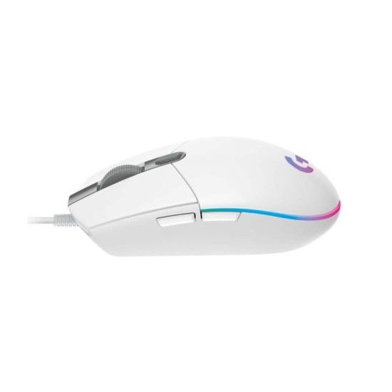 Ενσύρματο Ποντίκι Gaming Logitech G102 Lightsync Λευκό Ενσύρματο Ποντίκι Gaming Logitech G102 Lightsync Λευκό