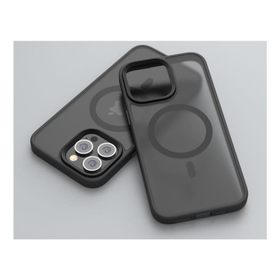 Θήκη TPU & PC Comma Joy Elegant Magnetic Anti-Shock Apple iPhone 14 Plus Μαύρο Θήκη TPU & PC Comma Joy Elegant Magnetic Anti-Shock Apple iPhone 14 Plus Μαύρο