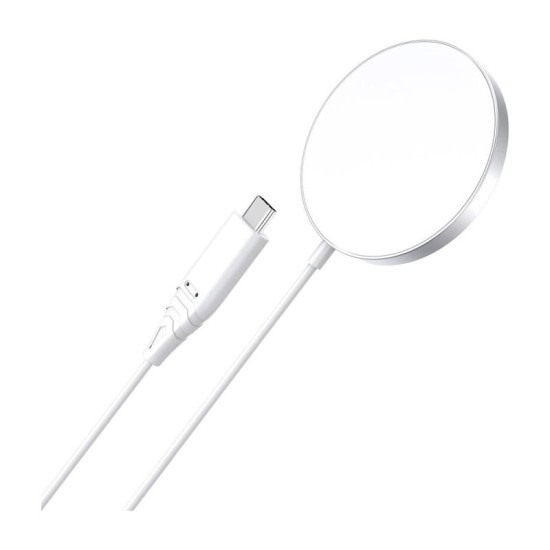 Ασύρματος Φορτιστής Choetech T518-F για Smartphones 15W Λευκό Ασύρματος Φορτιστής Choetech T518-F για Smartphones 15W Λευκό