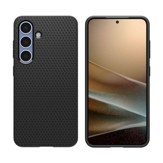Θήκη Soft TPU Spigen Liquid Air Samsung Galaxy S25 5G Μαύρο Θήκη Soft TPU Spigen Liquid Air Samsung Galaxy S25 5G Μαύρο