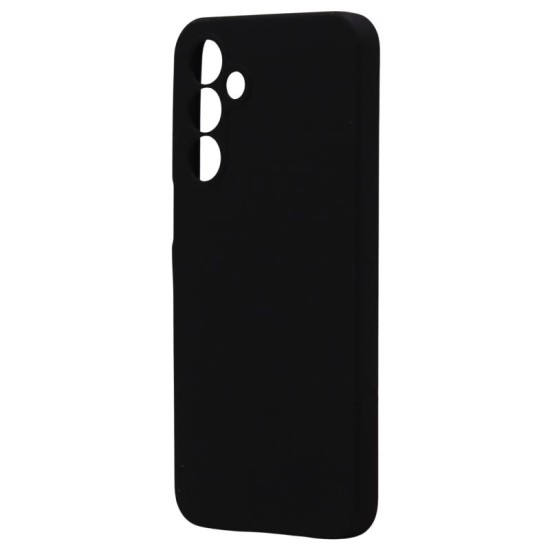 Θήκη Liquid Silicon inos Samsung A165 Galaxy A16/ A166B Galaxy A16 5G Velvet Μαύρο