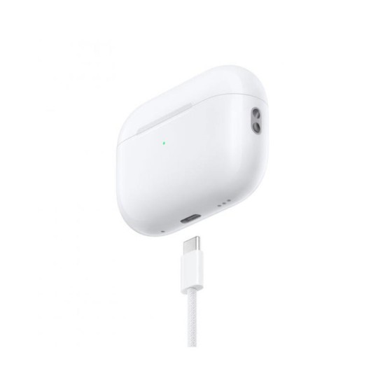 Ακουστικό Bluetooth Apple MTJV3 AirPods Pro (2023) με Θήκη Φόρτισης Magsafe (USB C) Λευκό Ακουστικό Bluetooth Apple MTJV3 AirPods Pro (2023) με Θήκη Φόρτισης Magsafe (USB C) Λευκό