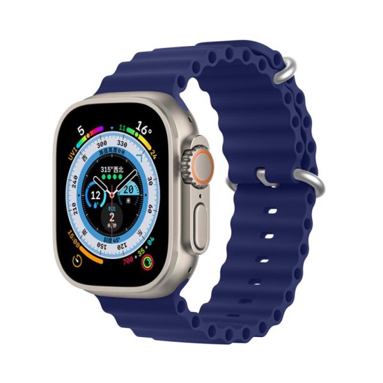Λουράκι Σιλικόνης Dux Ducis OceanWave Bracelet Apple Watch (38/ 40/ 41mm) Σκούρο Μπλε Λουράκι Σιλικόνης Dux Ducis OceanWave Bracelet Apple Watch (38/ 40/ 41mm) Σκούρο Μπλε