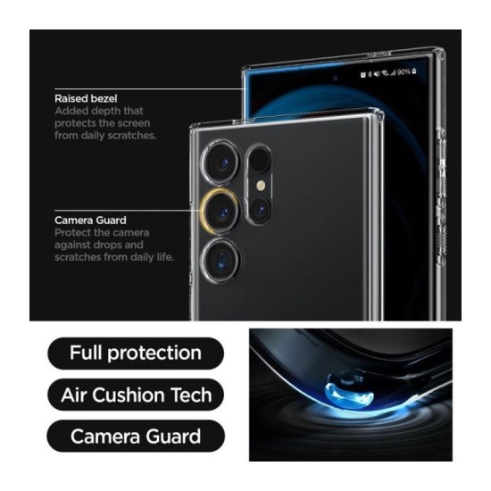 Θήκη TPU Spigen Liquid Crystal Samsung S928B Galaxy S24 Ultra 5G Διάφανο Θήκη TPU Spigen Liquid Crystal Samsung S928B Galaxy S24 Ultra 5G Διάφανο