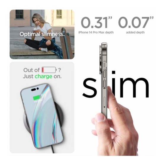 Θήκη TPU Spigen Liquid Crystal (1 τεμ) & Tempered Glass TR Slim (2 τεμ) Apple iPhone 14 Pro Crystal Pack Διάφανο Θήκη TPU Spigen Liquid Crystal (1 τεμ) & Tempered Glass TR Slim (2 τεμ) Apple iPhone 14 Pro Crystal Pack Διάφανο