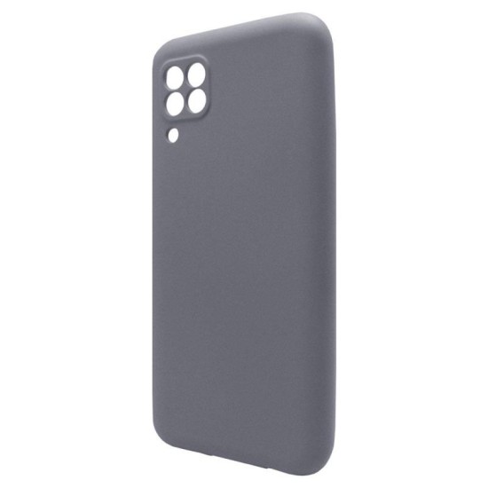 Θήκη Liquid Silicon inos Huawei P40 Lite L-Cover Γκρι-Μπλε Θήκη Liquid Silicon inos Huawei P40 Lite L-Cover Γκρι-Μπλε