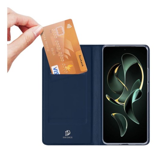 Θήκη Flip Dux Ducis Skin Pro Xiaomi 13T/ 13T Pro/ Redmi K60 Ultra Μπλε Θήκη Flip Dux Ducis Skin Pro Xiaomi 13T/ 13T Pro/ Redmi K60 Ultra Μπλε