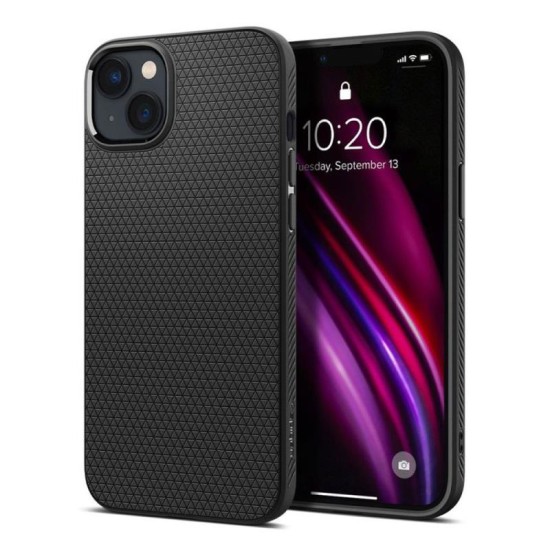Θήκη Soft TPU Spigen Liquid Air Apple iPhone 15 Plus Μαύρο Θήκη Soft TPU Spigen Liquid Air Apple iPhone 15 Plus Μαύρο