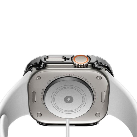 Θήκη PC Dux Ducis Hamo Metallic Apple Watch Ultra 49mm Μαύρο Θήκη PC Dux Ducis Hamo Metallic Apple Watch Ultra 49mm Μαύρο