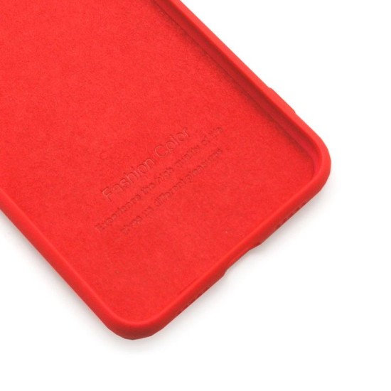 Θήκη Liquid Silicon inos Xiaomi Mi 9 L-Cover Κόκκινο Θήκη Liquid Silicon inos Xiaomi Mi 9 L-Cover Κόκκινο