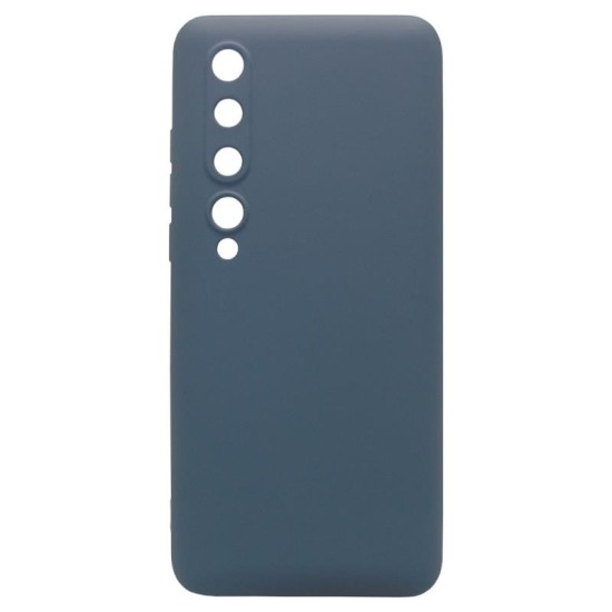 Θήκη Liquid Silicon inos Xiaomi Mi 10 5G/ Mi 10 Pro 5G L-Cover Μπλε Ραφ Θήκη Liquid Silicon inos Xiaomi Mi 10 5G/ Mi 10 Pro 5G L-Cover Μπλε Ραφ