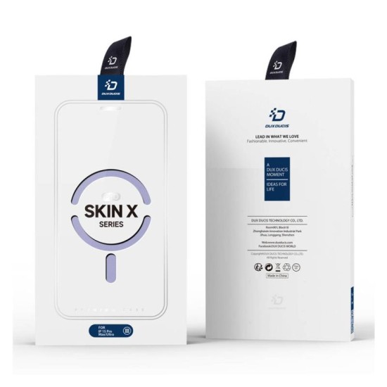 Θήκη Flip Dux Ducis Skin X Pro Wallet Apple iPhone 15 Pro Max Μωβ Θήκη Flip Dux Ducis Skin X Pro Wallet Apple iPhone 15 Pro Max Μωβ