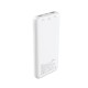 Φορτιστής Ανάγκης Devia EP198 Full Compatible 22.5W 10000mAh με Ψηφιακή Οθόνη Smart Λευκό