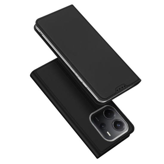 Θήκη Flip Dux Ducis Skin Pro Xiaomi Redmi Note 14 4G Μαύρο Θήκη Flip Dux Ducis Skin Pro Xiaomi Redmi Note 14 4G Μαύρο