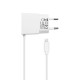 Φορτιστής Ταξιδίου inos Lightning με Extra Έξοδο USB Λευκό 2.1A Φορτιστής Ταξιδίου inos Lightning με Extra Έξοδο USB Λευκό 2.1A
