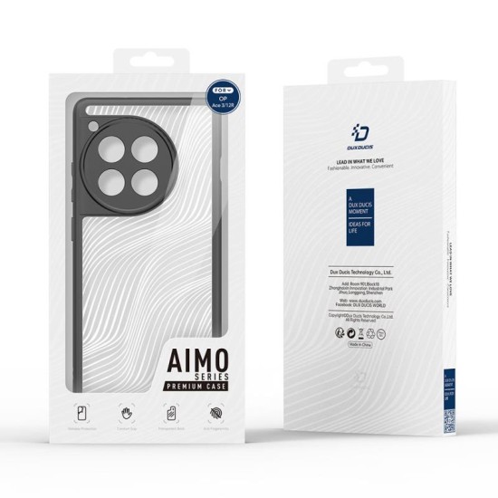 Θήκη TPU & PC Dux Ducis Aimo Oneplus Ace 3/ 12R Μαύρο Θήκη TPU & PC Dux Ducis Aimo Oneplus Ace 3/ 12R Μαύρο