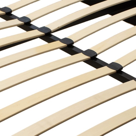 Κρεβάτι Norse  διπλό ύφασμα εκρού με αποθηκευτικό χώρο 160x200εκ