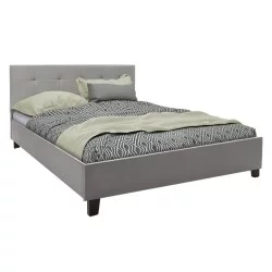 Κρεβάτι Mago  pu γκρι ματ 150x200εκ