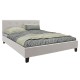 Κρεβάτι Mago pakoworld διπλό ύφασμα εκρού 160x200εκ Model: 006-000041
