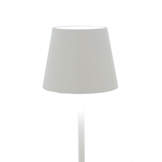 Επιτραπέζιο φωτιστικό Brave pakoworld LED λευκό Φ10x35εκ Model: 009-000110