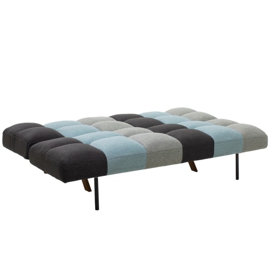 Καναπές - κρεβάτι 3θέσιος Freddo pakoworld με ύφασμα πολύχρωμο 182x81x84εκ Model: 024-000005