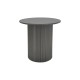 Βοηθητικό τραπέζι Dovel  mdf σε μαύρη απόχρωση Φ50x45εκ