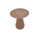 Τραπέζι σαλονιού Donda  mdf σε καρυδί απόχρωση Φ60x40εκ