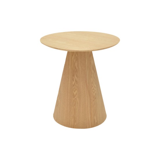 Βοηθητικό τραπέζι Donda  mdf sonoma Φ45x50εκ