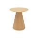 Βοηθητικό τραπέζι Donda  mdf sonoma Φ45x50εκ