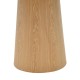 Tραπέζι Donda  mdf sonoma Φ100x76εκ