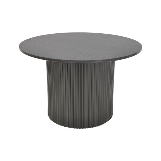 Tραπέζια σαλονιού Dovel  mdf σετ 2τεμ. μαύρο