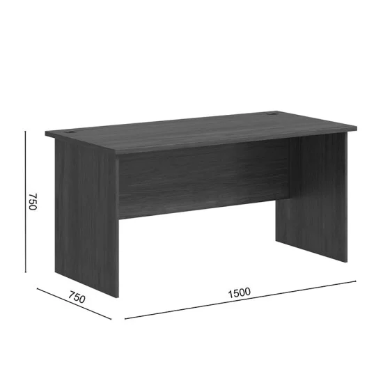 Γραφείο επαγγελματικό Fesialo  wenge 150x75x75εκ