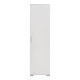 Ντουλάπι-στήλη Chad1 pakoworld λευκό gloss 45x32x169εκ Model: 039-000154