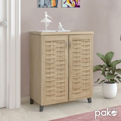 Παπουτσοθήκη-ντουλάπι MANTAM  12 ζεύγων χρώμα sonoma 78x40x92εκ Παπουτσοθήκη-ντουλάπι MANTAM  12 ζεύγων χρώμα sonoma 78x40x92εκ
