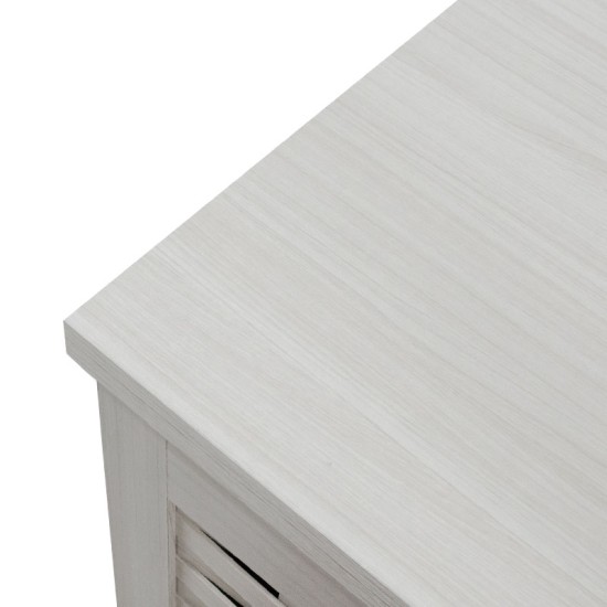 Παπουτσοθήκη-ντουλάπι MANTAM pakoworld 16 ζεύγων χρώμα λευκό-γκρι 115,5x40x92εκ Model: 049-000005