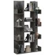 Βιβλιοθήκη Charles μελαμίνης γκρι oak 90x31x182.5εκ Βιβλιοθήκη Charles μελαμίνης γκρι oak 90x31x182.5εκ