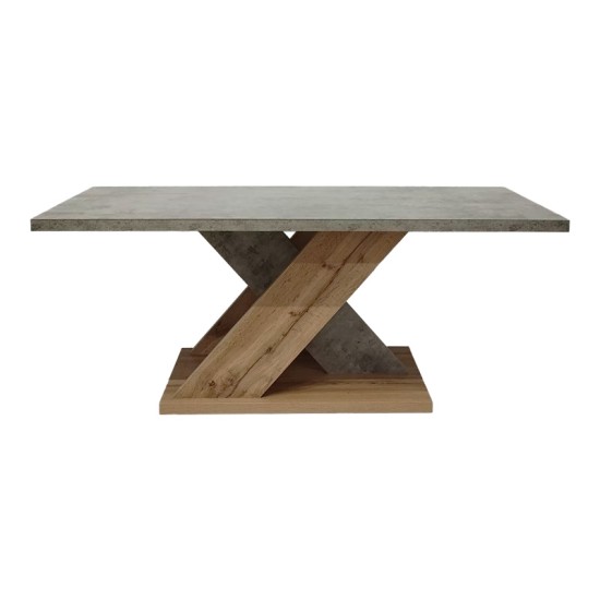Τραπέζι σαλονιού Solange σε γκρι-sonoma απόχρωση 110x55x47.5εκ Τραπέζι σαλονιού Solange σε γκρι-sonoma απόχρωση 110x55x47.5εκ