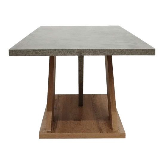 Τραπέζι σαλονιού Solange σε γκρι-sonoma απόχρωση 110x55x47.5εκ Τραπέζι σαλονιού Solange σε γκρι-sonoma απόχρωση 110x55x47.5εκ