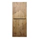 Παπουτσοθήκη-ντουλάπι Kebell  σε oak απόχρωση 71x41.5x180.4εκ