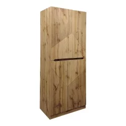 Παπουτσοθήκη-ντουλάπι Kebell  σε oak απόχρωση 71x41.5x180.4εκ