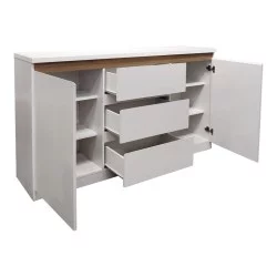 Μπουφές Chiemo  λευκό 160x40x93.6εκ
