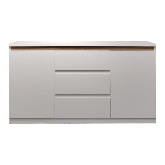 Μπουφές Chiemo  σε φυσική απόχρωση 160x40x93.6εκ