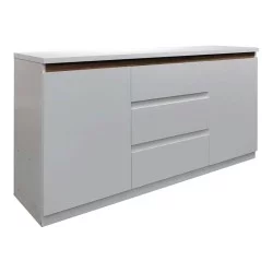 Μπουφές Chiemo  λευκό 160x40x93.6εκ
